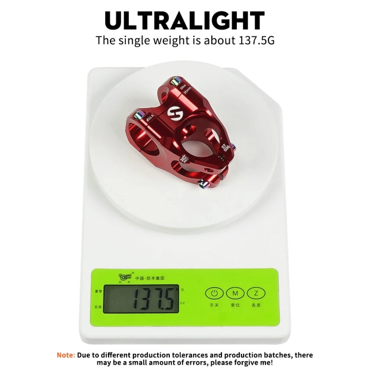 TOSEEK 35mm Aluminum Alloy Stem Bicycle Modification Accessories