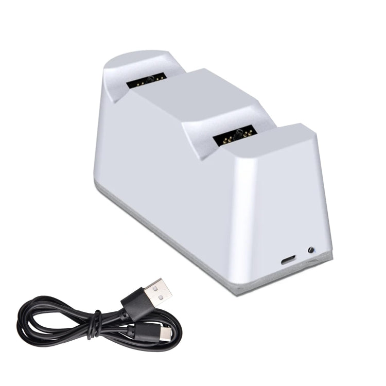 For PS5 Handle Charger Colorful Grip Double Fast Charging LED Lamp Seat Charger