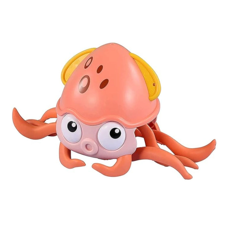 Children Electrical Sensor Octopus Toy Automatic Obstacle Avoidance Sound Light Crawling Quirky Toy