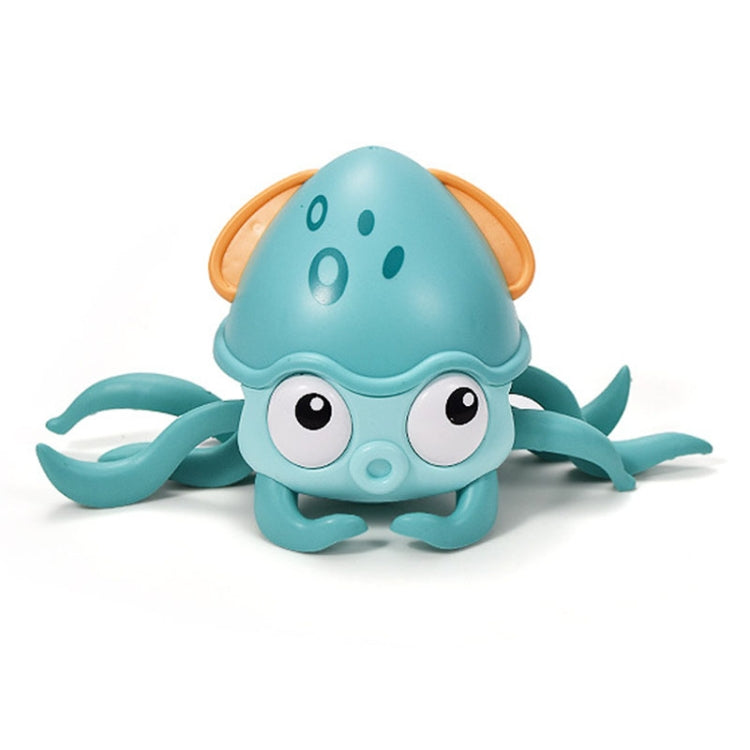 Children Electrical Sensor Octopus Toy Automatic Obstacle Avoidance Sound Light Crawling Quirky Toy