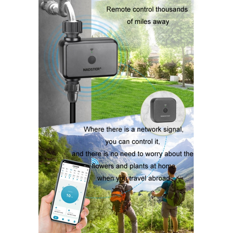 NADSTER US Plug Bluetooth WiFi Remote Automatic Timed Flower Watering Controller