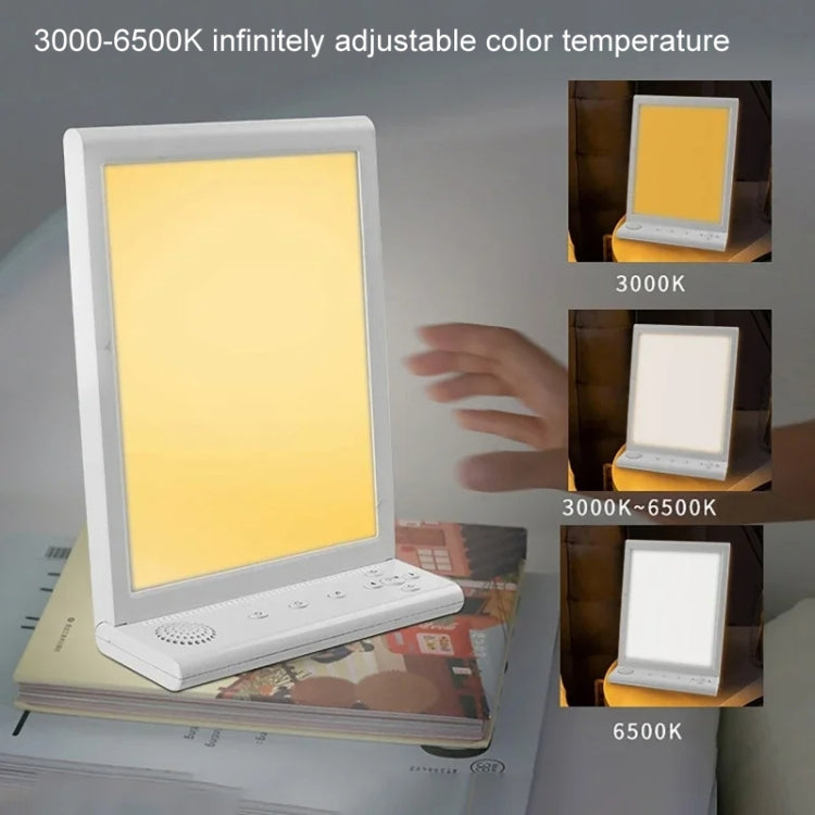 SAD White Noise Phototherapy Lamp Smart Emotional Night Light Music Decompression Therapy Light