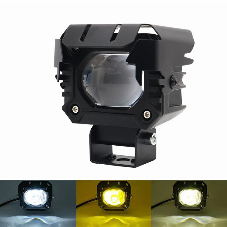 Motorcycle Strong Light With Lens Spotlight Electrical Bike Conversion Spotlight Paving Light