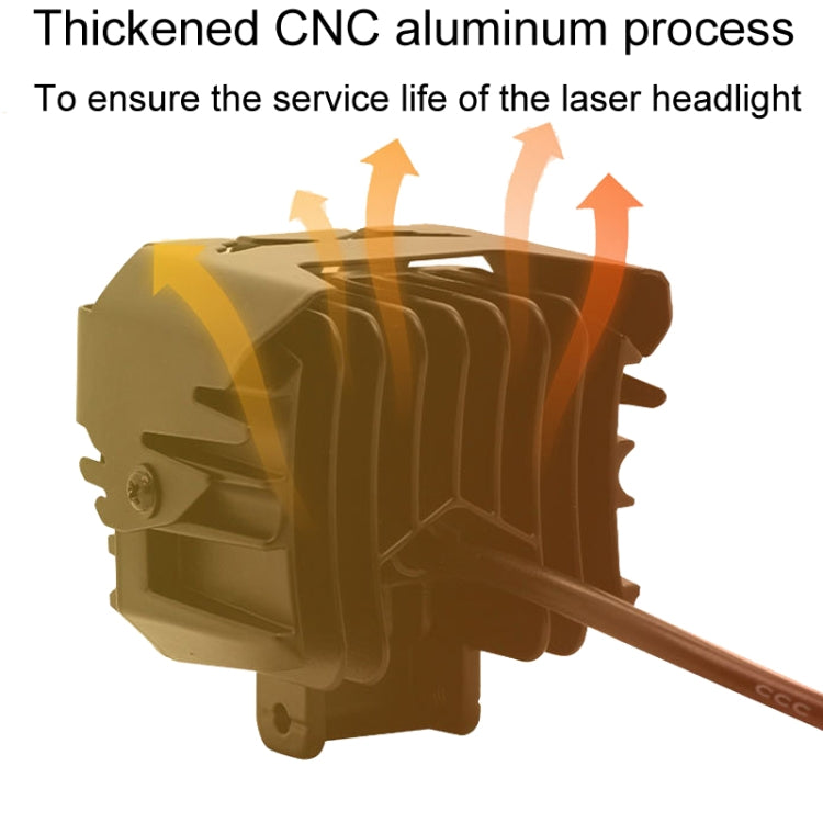 Motorcycle Strong Light With Lens Spotlight Electrical Bike Conversion Spotlight Paving Light