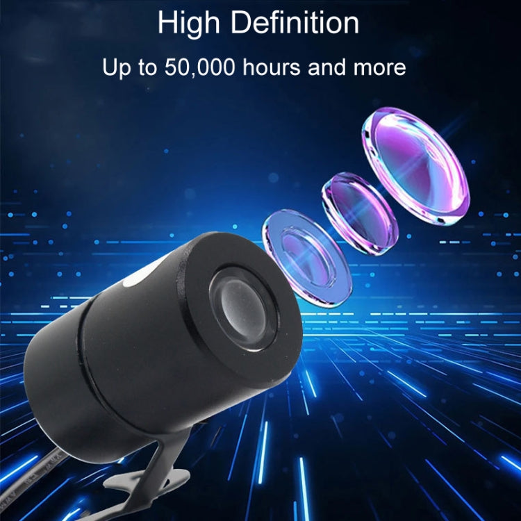 1pair Motorcycle Angel Wings Welcome Light LED Chassis Modified Wings Projector Light