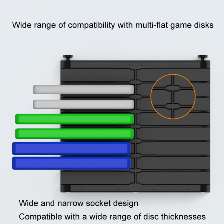 Game Disk Storage Stand Desktop Large Capacity CD Case
