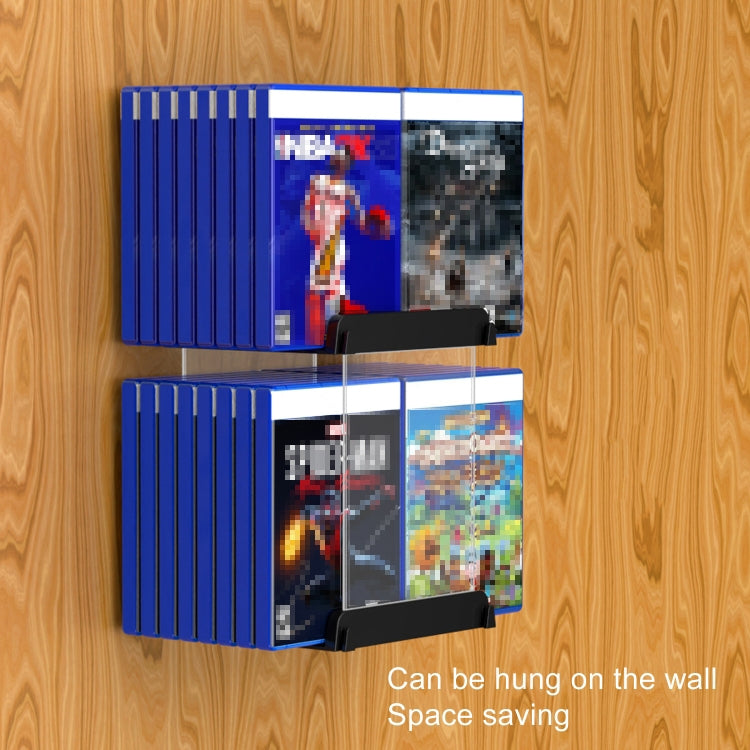 Game Card CD Disk Storage Bracket Wall Mounted Storage CD Case