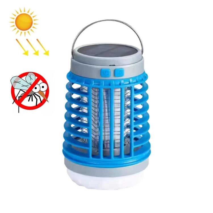 E-SMARTER W890-1 Solar LED Electric Shock Mosquito Light Outdoor USB Rechargeable Lighting Mosquito Trap