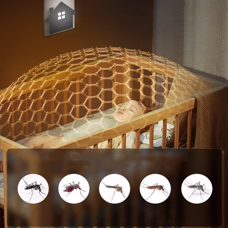 LJ-MWQ USB Plug Ultrasonic Night Light Mosquito Repellent Household Indoor Mosquito Repellent Lamp