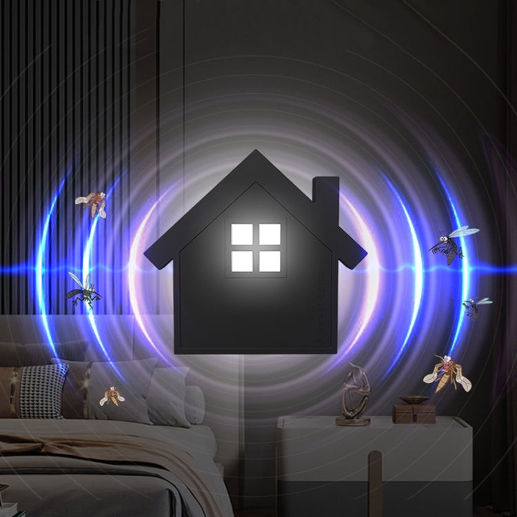 LJ-MWQ USB Plug Ultrasonic Night Light Mosquito Repellent Household Indoor Mosquito Repellent Lamp