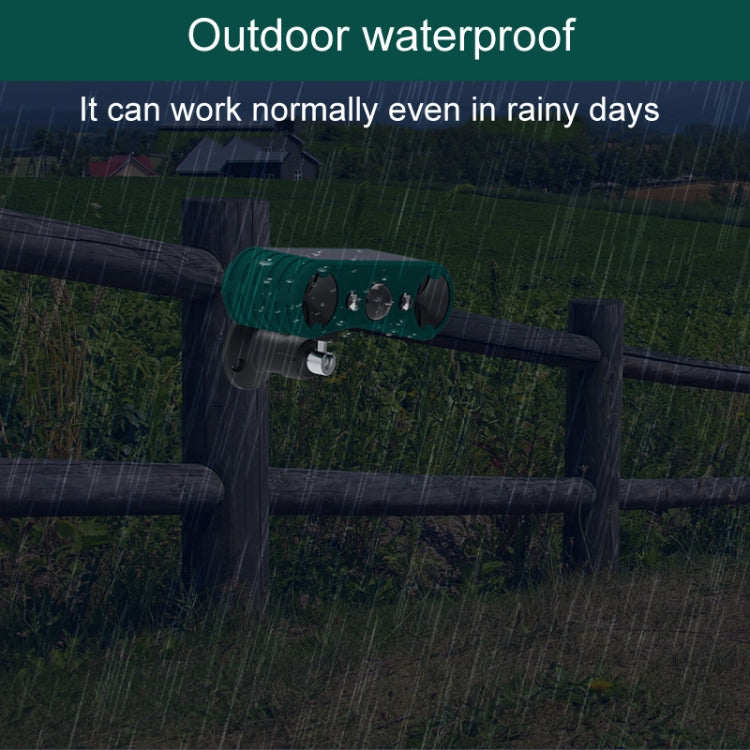 N911W Solar Powered Mouse Repeller Alarm Infrared Sensor Animal Repellent