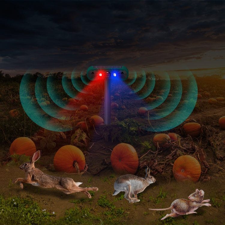 N911W Solar Powered Mouse Repeller Alarm Infrared Sensor Animal Repellent