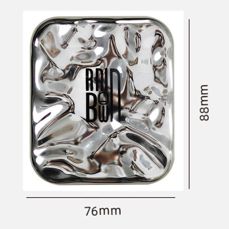 40LEDs HD Infinitely Dimmable Folding Makeup Mirror Portable Flip Double-sided Mirror