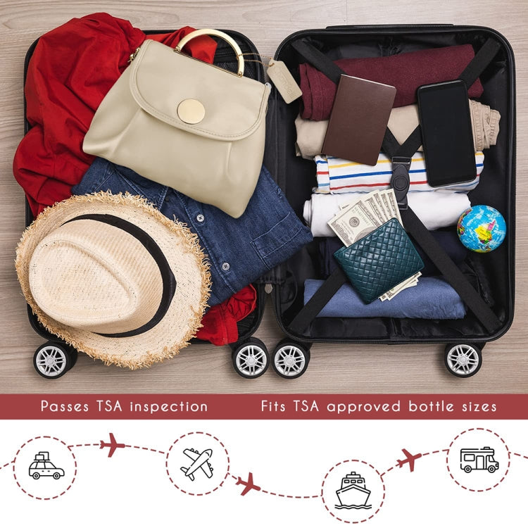 Leather Waterproof Toiletry Bag Cosmetic Bag with Hook Travel Toiletries Storage Bag