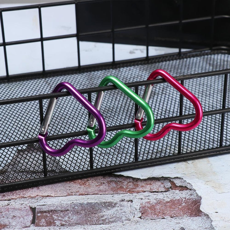 5pcs Love Hiking Buckles Backpack Hooks Cell Phone Water Bottle Hooks