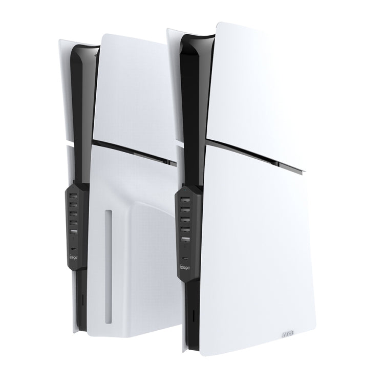 For Sony PS5 Slim IPEGA PG-P5S003 6-in-1 Game Console USB 2.0 HUB High-speed Transmission Expander