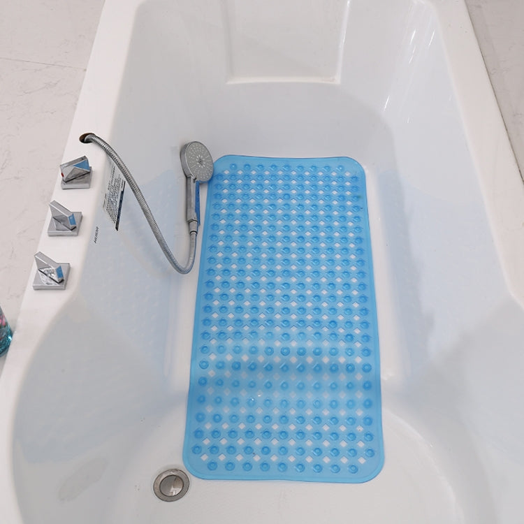 Non-slip Bath Mat Diamond Cut Bathtub Mats With Drain Holes And Suction Cup