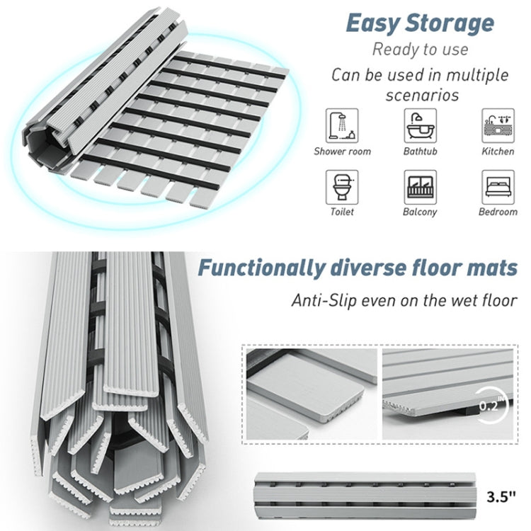 Shower Room Bathing Anti-slip Foot Mat Household Waterproof Anti-fall Bathroom Floor Mat