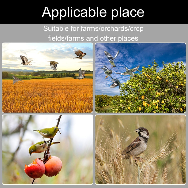 N911Q Solar Bird Repeller Orchard And Fish Pond Animal Repellent