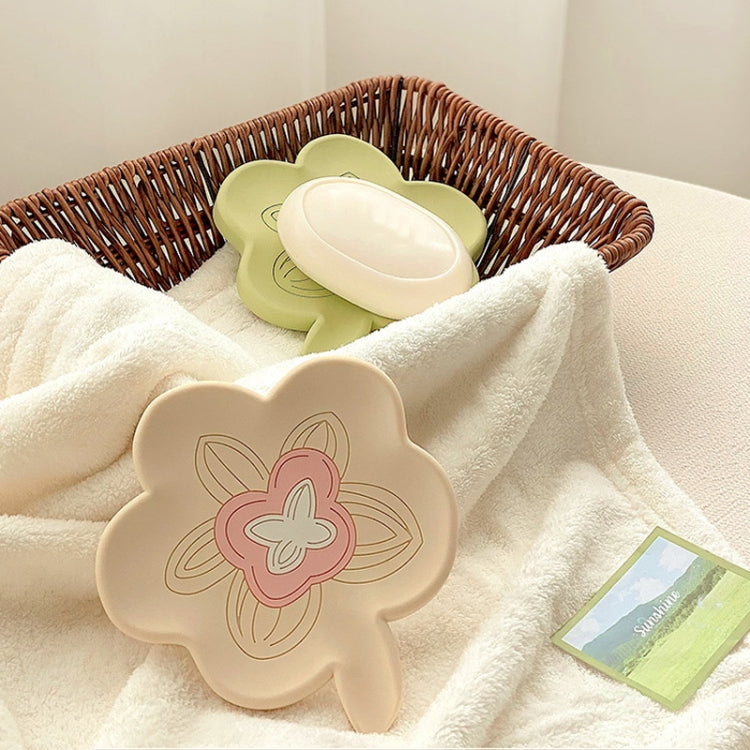 Bathroom Infused Silicone Soap Dispenser Household Non-Slip Soap Drainage Holder