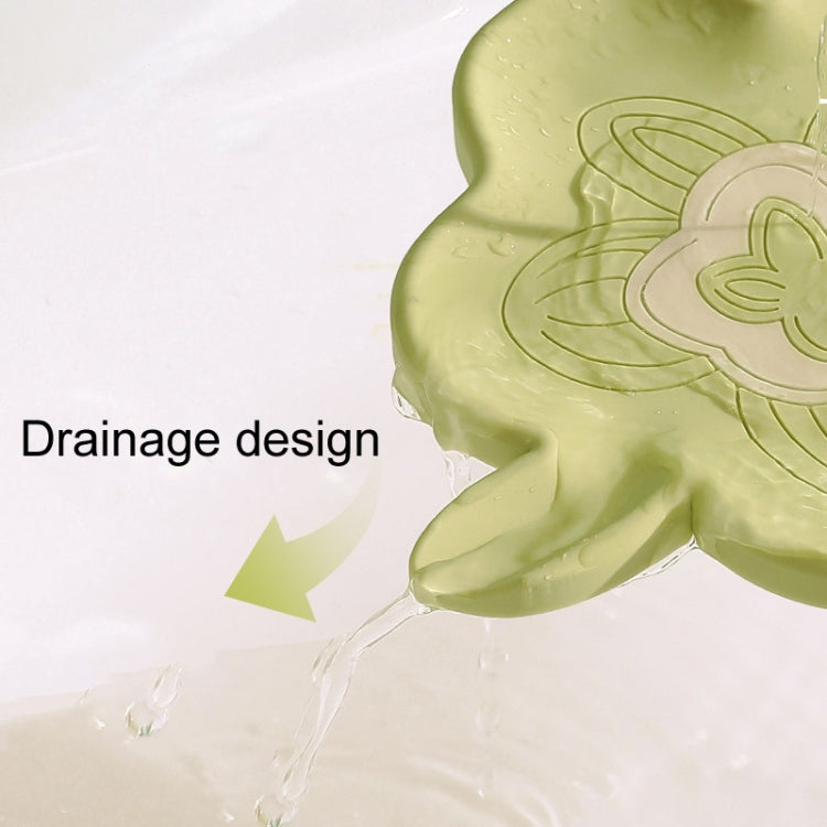 Bathroom Infused Silicone Soap Dispenser Household Non-Slip Soap Drainage Holder