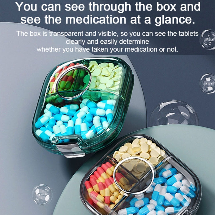 Multi-functional Portable Mini Pill Dispenser Organizer