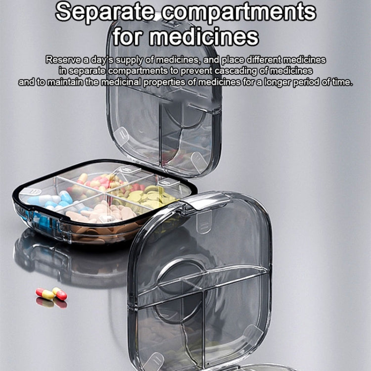 Multi-functional Portable Mini Pill Dispenser Organizer
