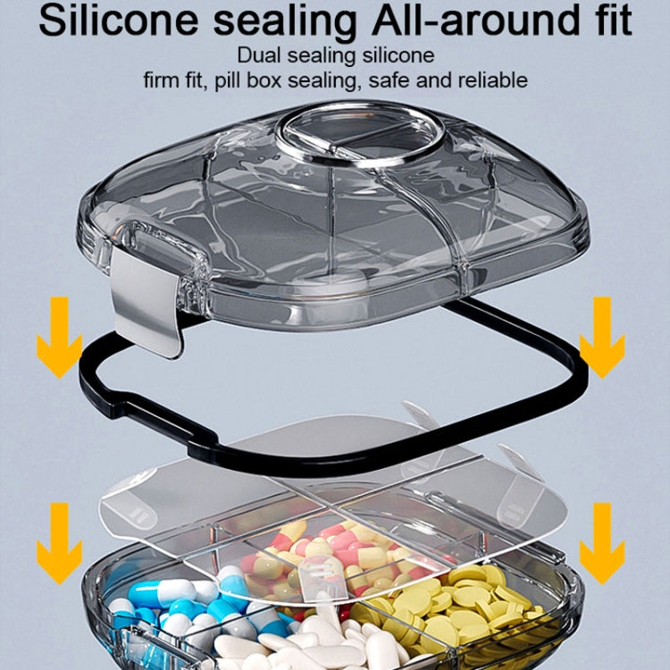 Multi-functional Portable Mini Pill Dispenser Organizer