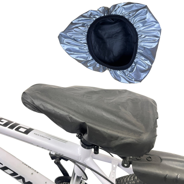 2pcs Bicycle Saddle Waterproof Dustproof Sun Protection Cover