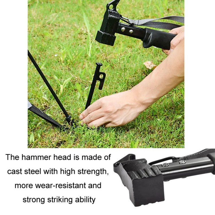 Outdoor Camping Tent Canopy Nail Hammer Multi-Function Nail Puller