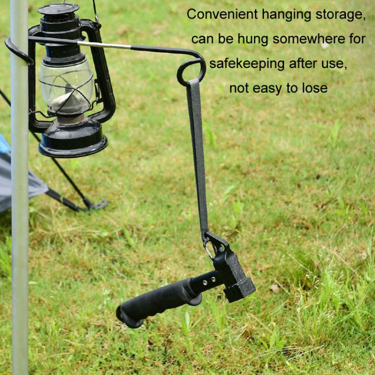 Outdoor Camping Tent Canopy Nail Hammer Multi-Function Nail Puller