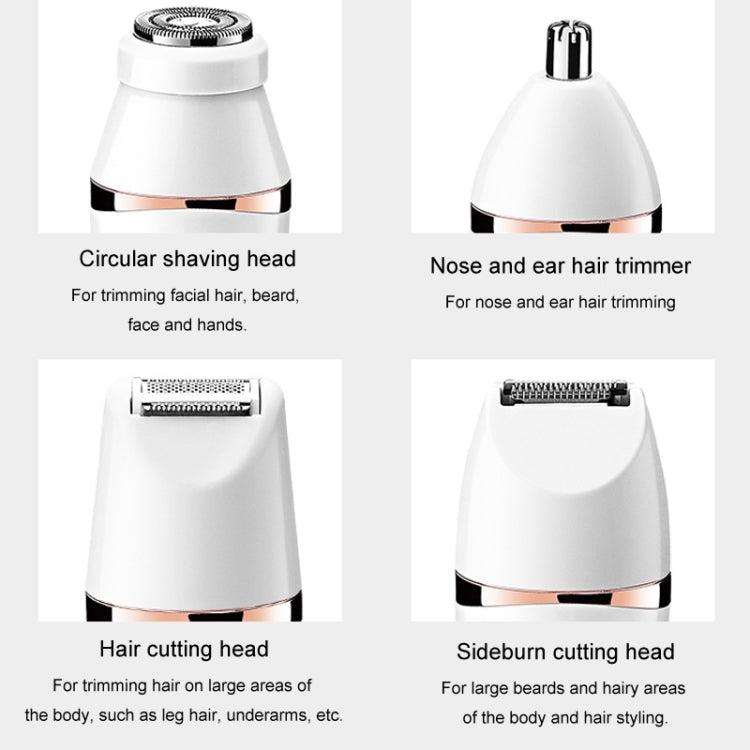 7 In 1 Multifunction Women Shaver USB Charging Epilator Eyebrow Trimmer