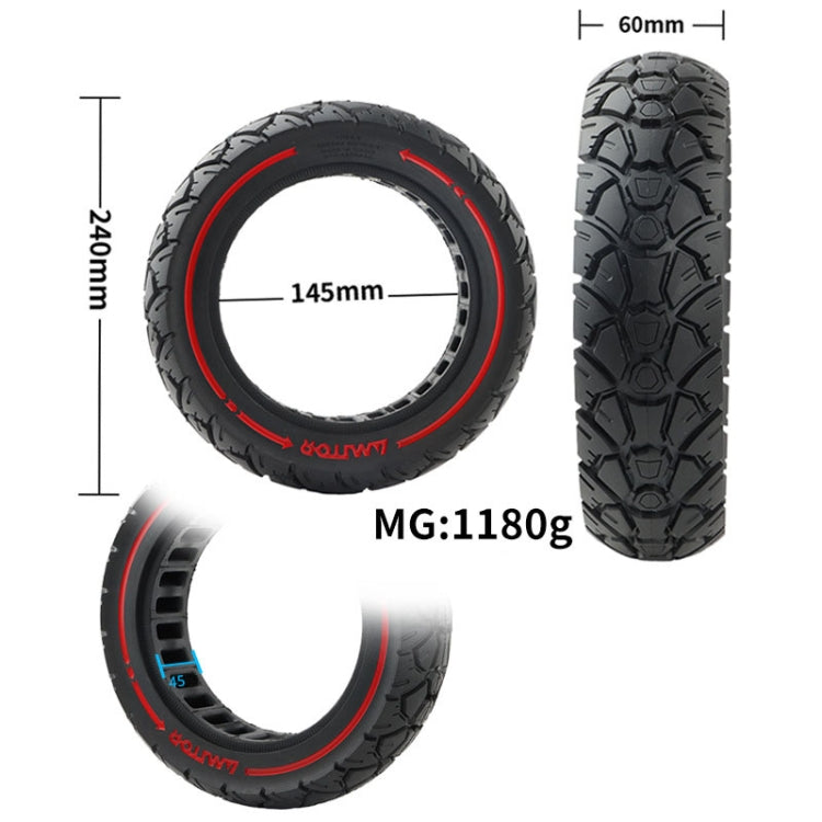 AIMITE 10 inch 45mm Slot Scooter Universal Anti-Blast Anti-skid Shock Absorption Off-road Tire