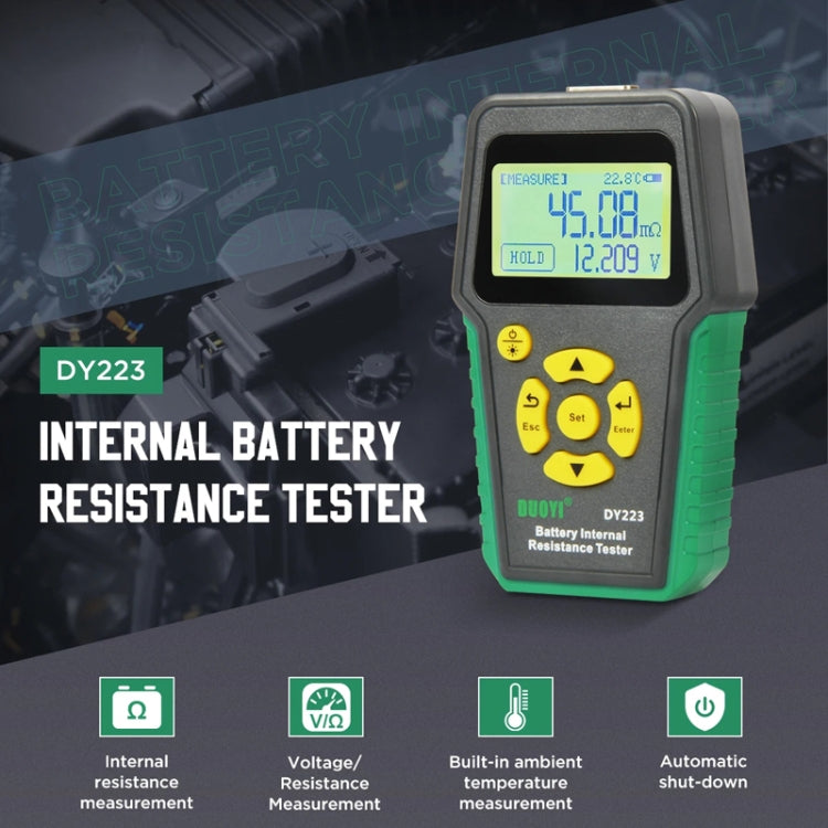 DUOYI DY223 Electrical Vehicle Voltage Testing And Fault Diagnostic Instrument
