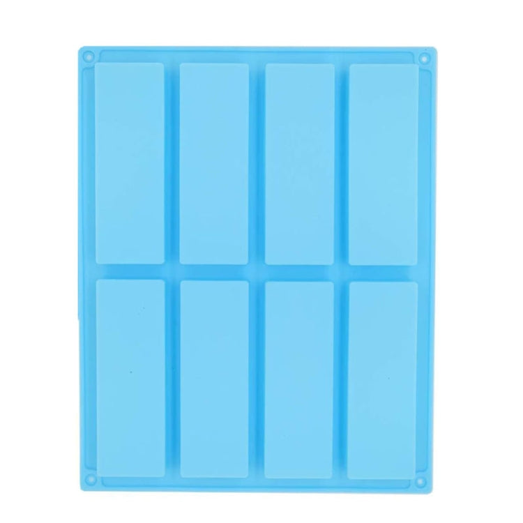 8 Grids Rectangular Silicone Handmade Soap Mould DIY Aromatherapy Mould