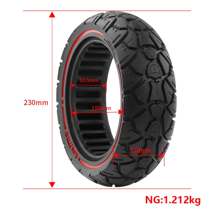 AIMITE 10 x 2.7-2.75 53.5 Card 255-70 Or 70 / 65-6.5 Scooter Universal Off-Road Tire