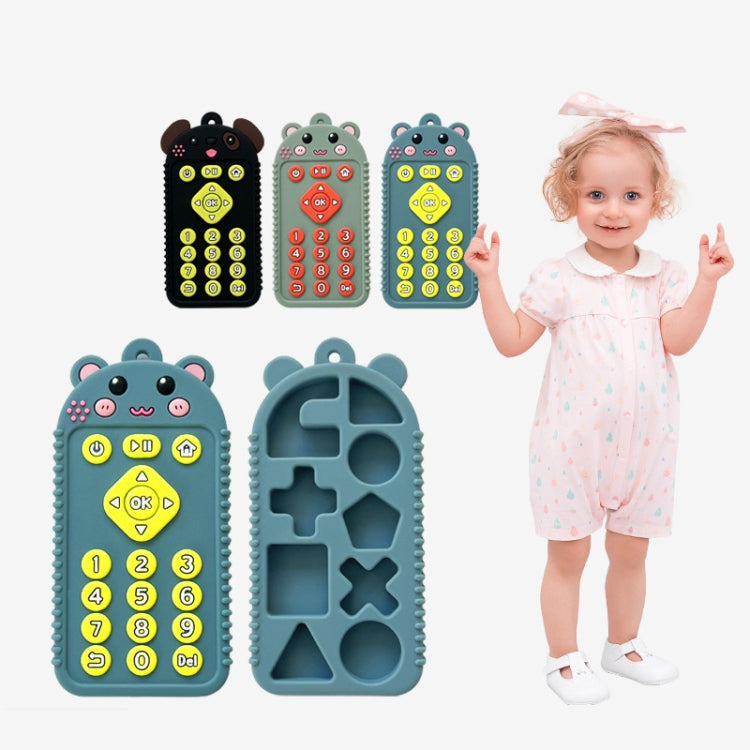 Cartoon Reomte Baby Teething Toys Silicone Baby Teether for Newborn Toddlers Infants