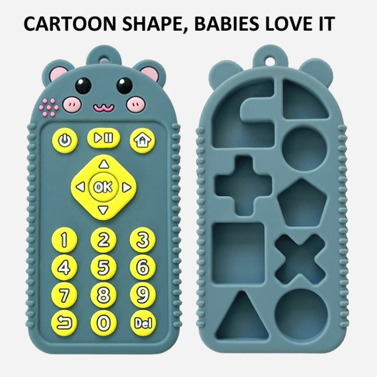 Cartoon Reomte Baby Teething Toys Silicone Baby Teether for Newborn Toddlers Infants