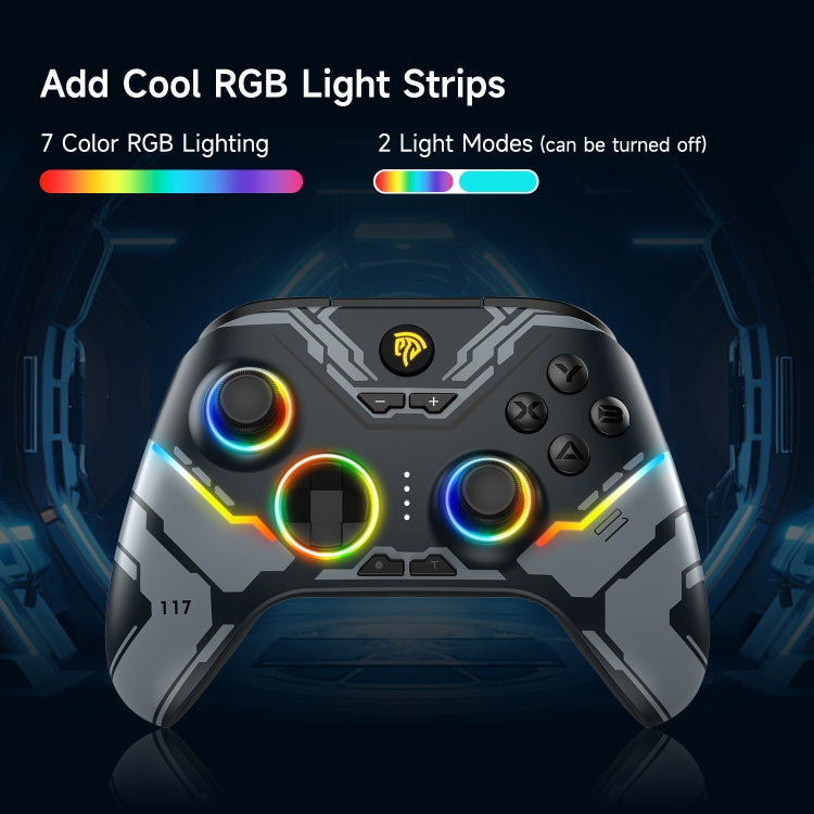 EasySMX X15 Hall Joystick Trigger RGB Wireless Gamepad