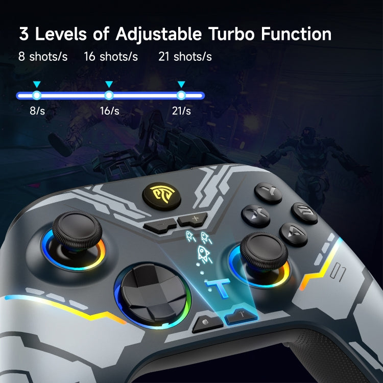 EasySMX X15 Hall Joystick Trigger RGB Wireless Gamepad