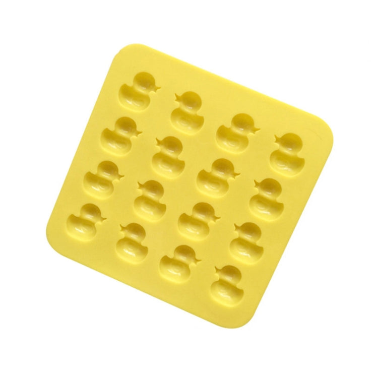 Cute Yellow Duck Silicone Chocolate Mould Fire Lacquer Wax Mold