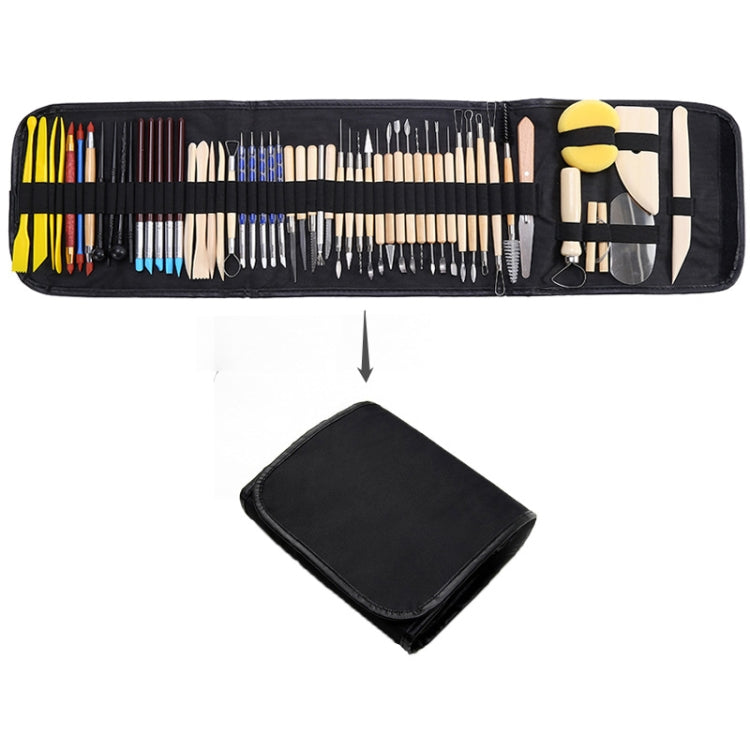 61 In 1 Clay Tools Kit Ceramics DIY Clay Sculpting Tools for Pottery Craft, Baking, Carving
