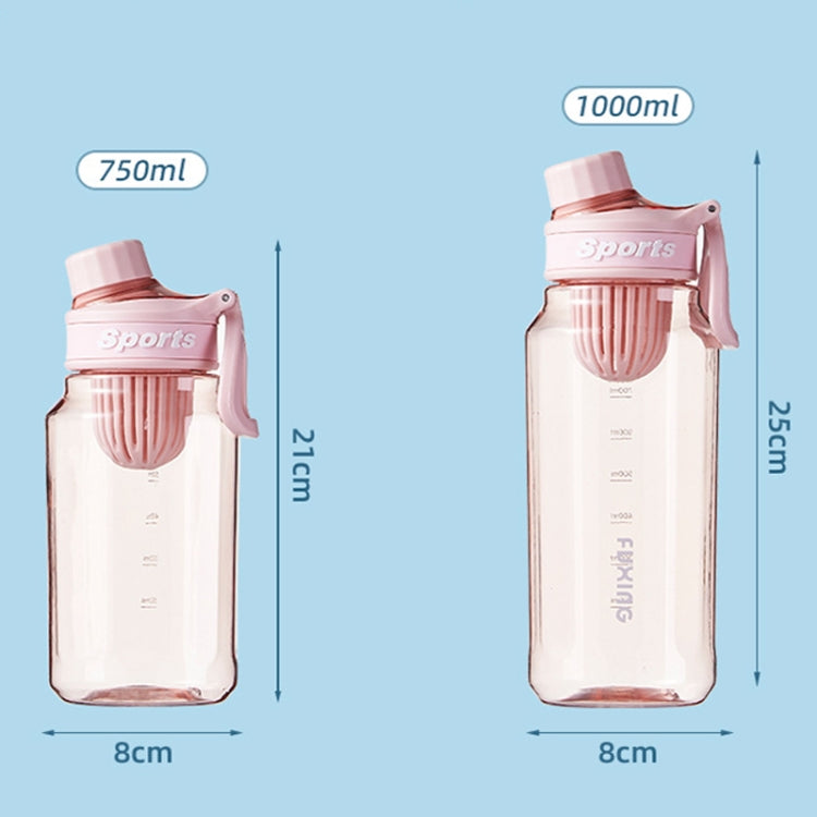 Large Capacity Outdoor Portable Sports Fitness Water Cup With Tea Strainer