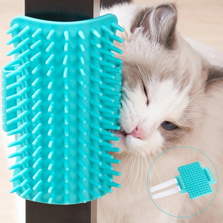 3pcs Pet Table Leg Hair Rubbing Massage Brush Cat Scratcher