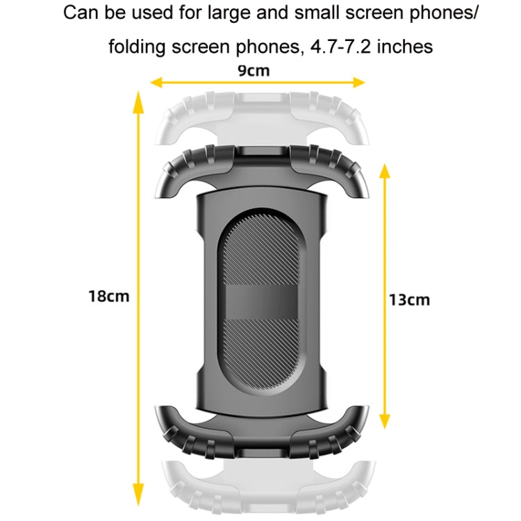 Bicycle Phone Holder Shockproof Handlebar For Fixing Shooting Equipment