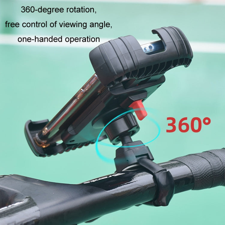 Bicycle Phone Holder Shockproof Handlebar For Fixing Shooting Equipment