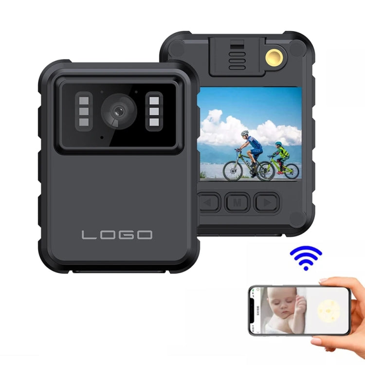 2.0 Inch IPS Screen Video Recorder With Back Clip IP65 Waterproof Mini Camcorders