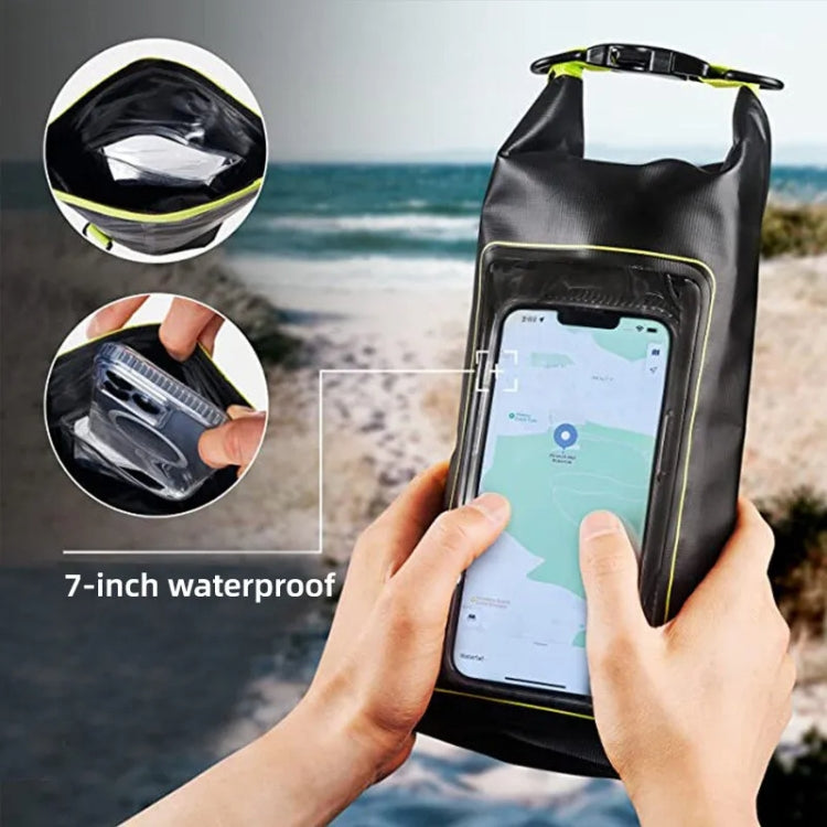 2 In 1 Outdoor Cycling Crossbody Phone Bag PVC Swimming IPX6 Waterproof Bag