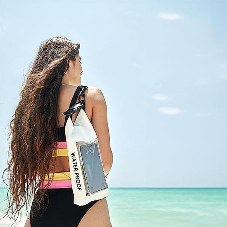 2 In 1 Outdoor Cycling Crossbody Phone Bag PVC Swimming IPX6 Waterproof Bag