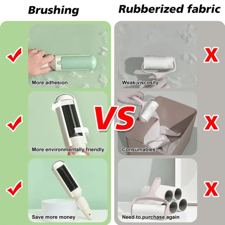Cats Pet Hair Remover Static Adsorption Roller Clothes Sofa Hair Removal Brush